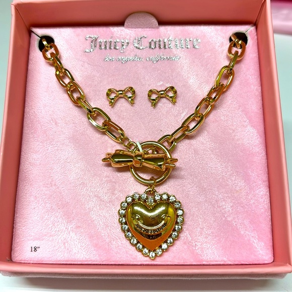 Juicy couture Necklace and Earring Set - Picture 1 of 3
